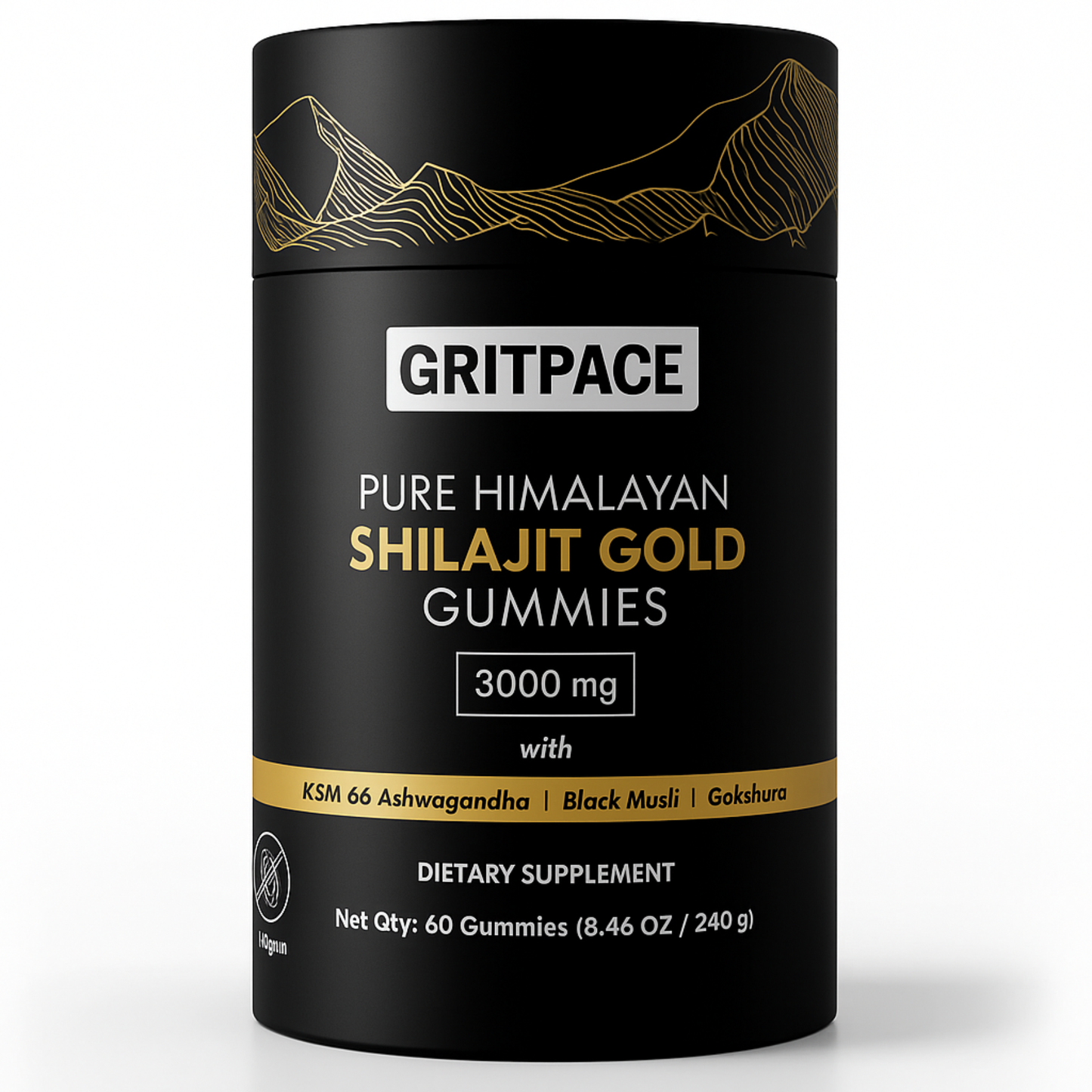 Gritpace Shilajit Gold Gummies